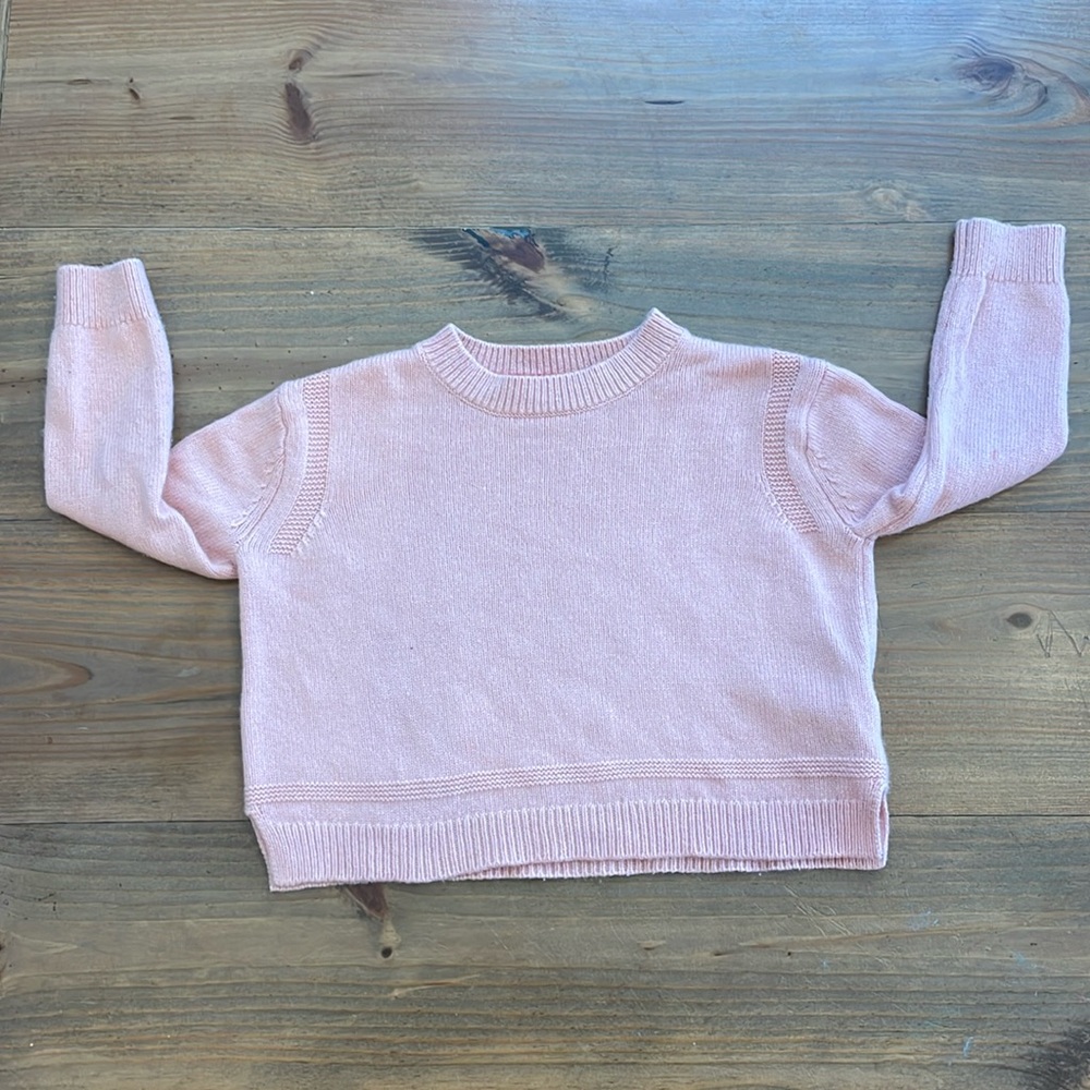 Mini Boden Pink Sweater, EUC, size 5-6T